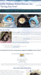 Mobile Screenshot of orphankittens.org